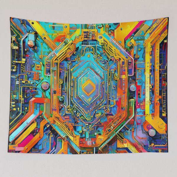 Item preview, Colorful Circuit Boards and Future Technologies designed and sold by drawbey.