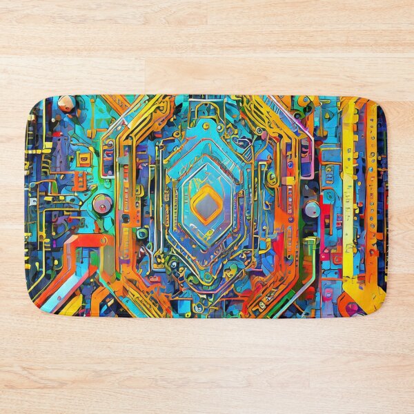 Item preview, Colorful Circuit Boards and Future Technologies designed and sold by drawbey.