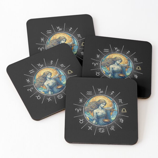 Item preview, ZODIAC Libra - Astrological LIBRA - LIBRA - ZODIAC sign - Van Gogh style - 5 designed and sold by ArtProjectShop.