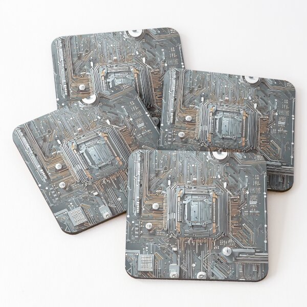 Item preview, Colorful Circuit Boards and Future Technologies designed and sold by drawbey.