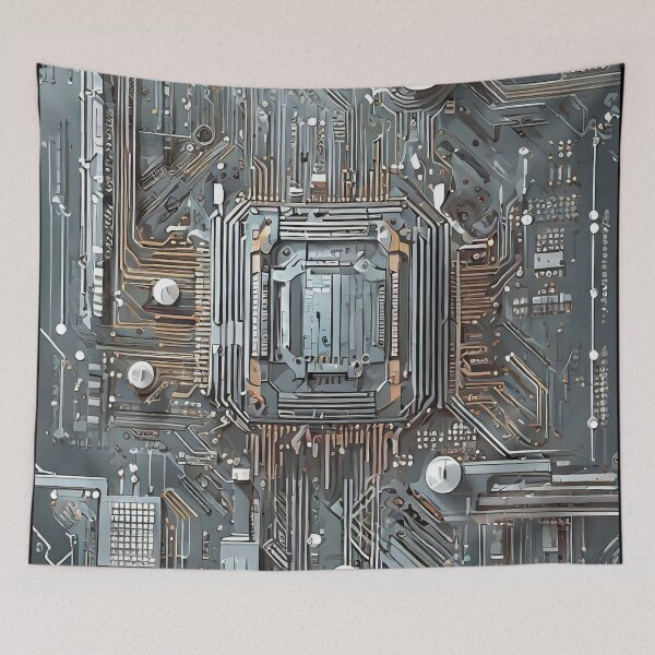 Item preview, Colorful Circuit Boards and Future Technologies designed and sold by drawbey.
