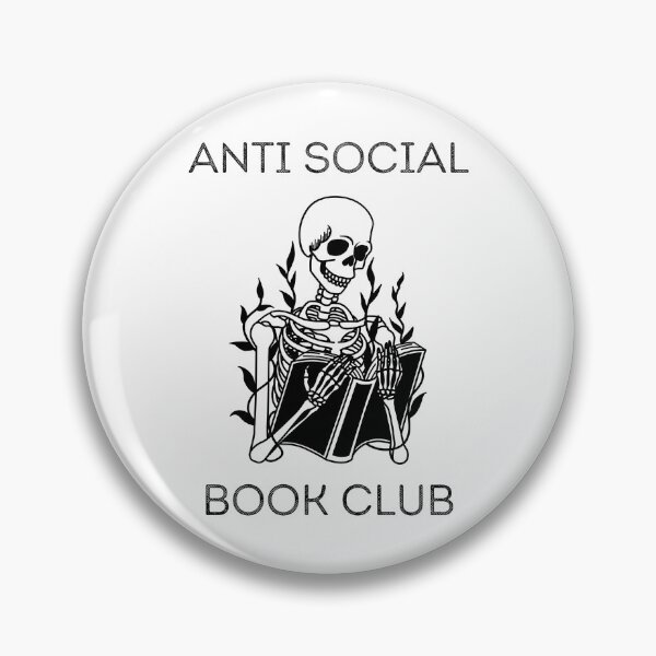 Artikelvorschau, Anti Social Book Club entworfen und verkauft von WearyWhimsy.