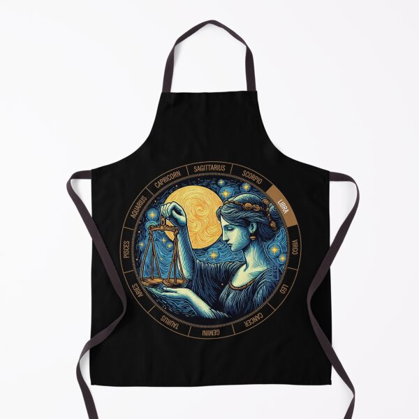 Item preview, ZODIAC Libra - Astrological LIBRA - LIBRA - ZODIAC sign - Van Gogh style - 7 designed and sold by ArtProjectShop.