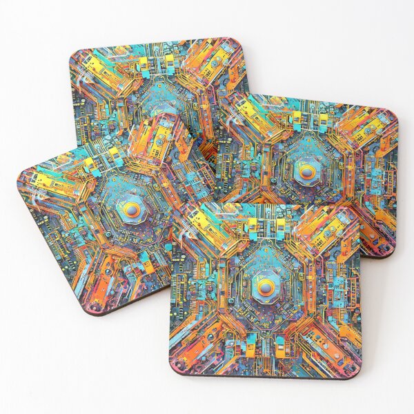 Item preview, Colorful Circuit Boards and Future Technologies designed and sold by drawbey.