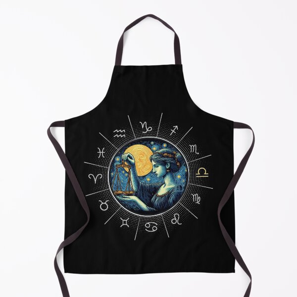 Item preview, ZODIAC Libra - Astrological LIBRA - LIBRA - ZODIAC sign - Van Gogh style - 8 designed and sold by ArtProjectShop.