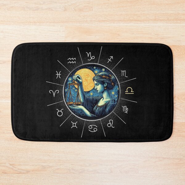 Item preview, ZODIAC Libra - Astrological LIBRA - LIBRA - ZODIAC sign - Van Gogh style - 8 designed and sold by ArtProjectShop.