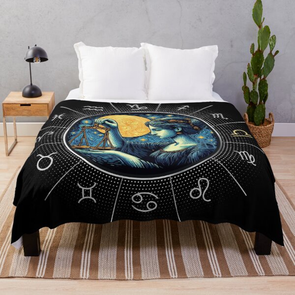 Item preview, ZODIAC Libra - Astrological LIBRA - LIBRA - ZODIAC sign - Van Gogh style - 8 designed and sold by ArtProjectShop.