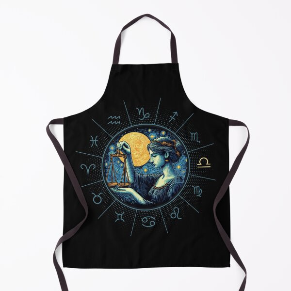 Item preview, ZODIAC Libra - Astrological LIBRA - LIBRA - ZODIAC sign - Van Gogh style - 9 designed and sold by ArtProjectShop.