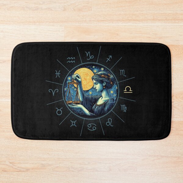 Item preview, ZODIAC Libra - Astrological LIBRA - LIBRA - ZODIAC sign - Van Gogh style - 9 designed and sold by ArtProjectShop.