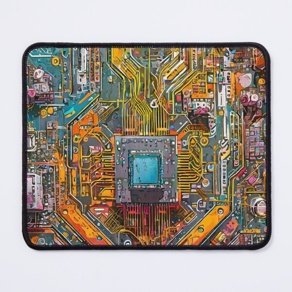 Item preview, Colorful Circuit Boards and Future Technologies designed and sold by drawbey.