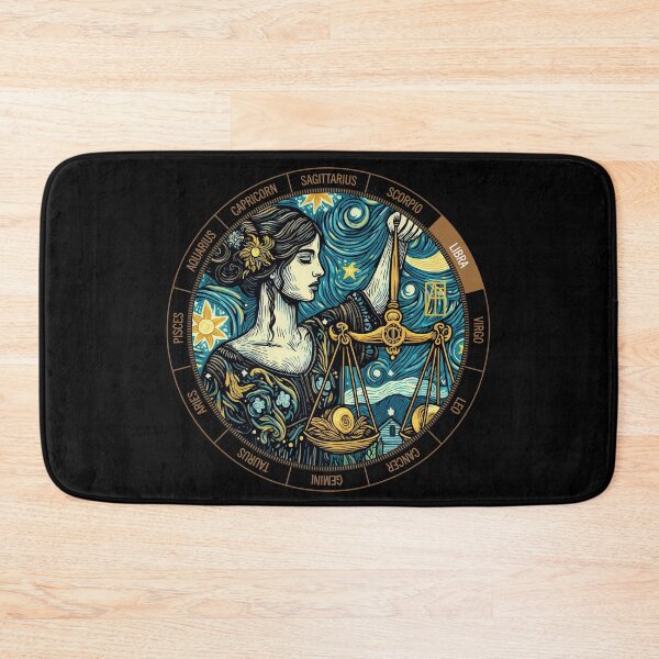 Item preview, ZODIAC Libra - Astrological LIBRA - LIBRA - ZODIAC sign - Van Gogh style - 10 designed and sold by ArtProjectShop.