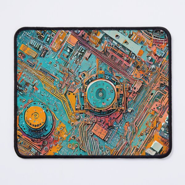 Item preview, Colorful Circuit Boards and Future Technologies designed and sold by drawbey.