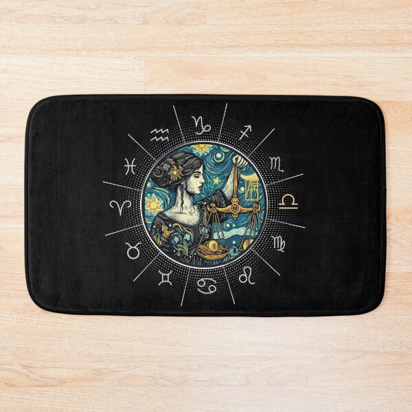 Item preview, ZODIAC Libra - Astrological LIBRA - LIBRA - ZODIAC sign - Van Gogh style - 11 designed and sold by ArtProjectShop.