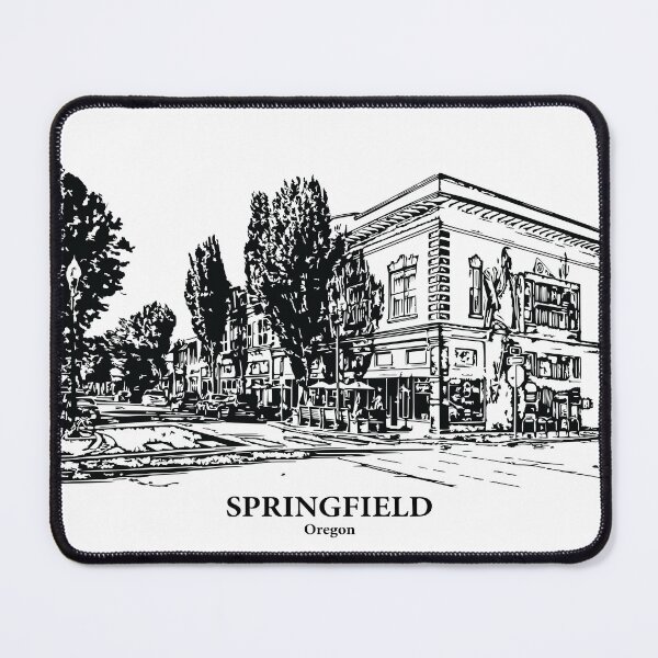 Item preview, Springfield - Oregon designed and sold by Lakeric Cityscapes.