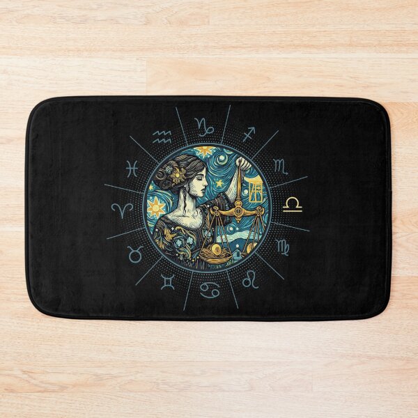 Item preview, ZODIAC Libra - Astrological LIBRA - LIBRA - ZODIAC sign - Van Gogh style - 12 designed and sold by ArtProjectShop.
