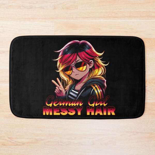 Item preview, GERMAN GIRL MESSY HAIR designed and sold by Echonn.