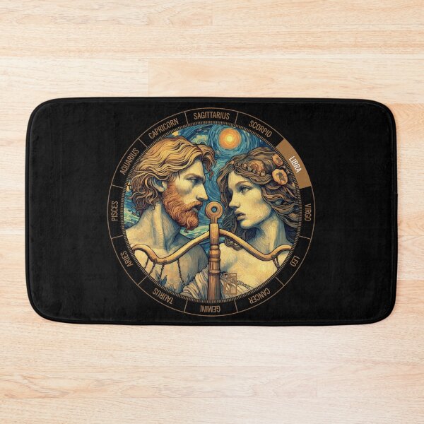 Item preview, ZODIAC Libra - Astrological LIBRA - LIBRA - ZODIAC sign - Van Gogh style - 13 designed and sold by ArtProjectShop.