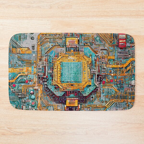 Item preview, Colorful Circuit Boards and Future Technologies designed and sold by drawbey.