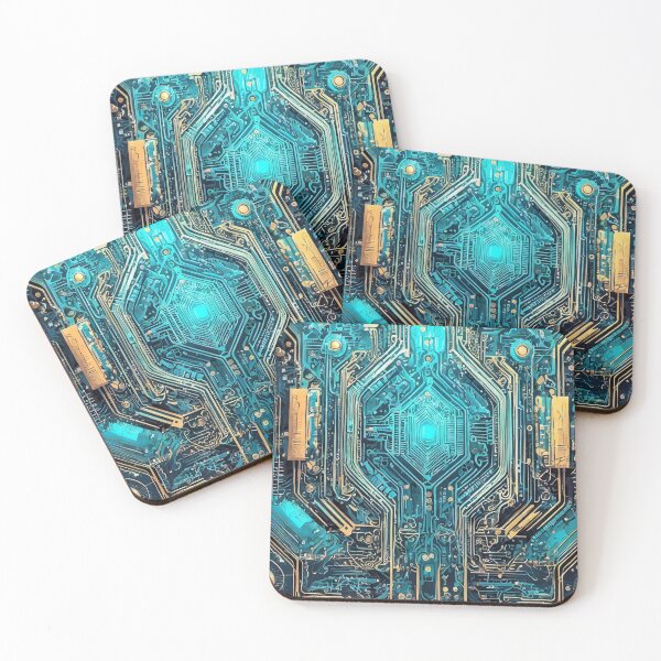 Item preview, Colorful Circuit Boards and Future Technologies designed and sold by drawbey.