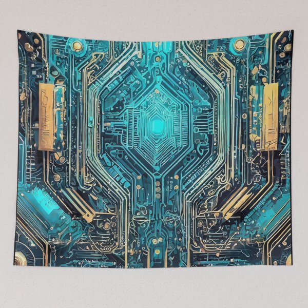Item preview, Colorful Circuit Boards and Future Technologies designed and sold by drawbey.
