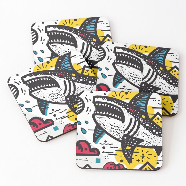 Item preview, Daring Doodle of the Deep Blue designed and sold by Retro Type.