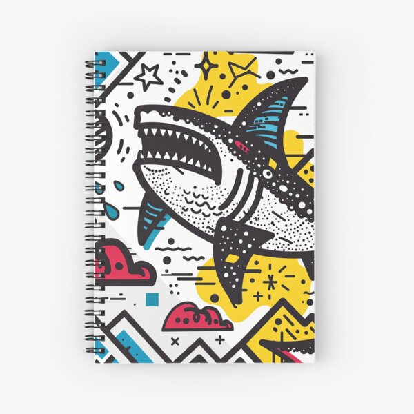Item preview, Daring Doodle of the Deep Blue designed and sold by Retro Type.
