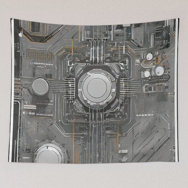 Item preview, Colorful Circuit Boards and Future Technologies designed and sold by drawbey.