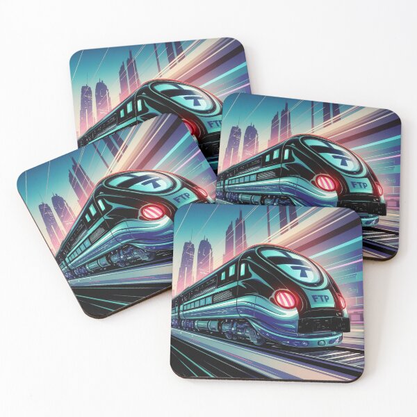 Item preview, Design FTP Futurist Train designed and sold by P2Genies.