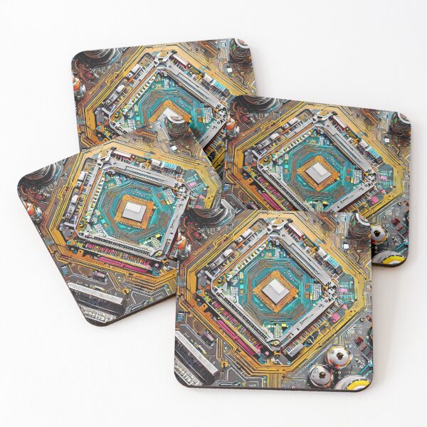 Item preview, Colorful Circuit Boards and Future Technologies designed and sold by drawbey.