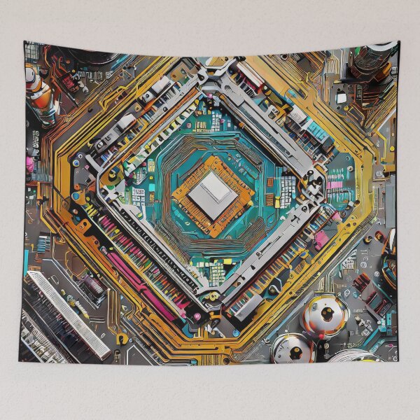 Item preview, Colorful Circuit Boards and Future Technologies designed and sold by drawbey.