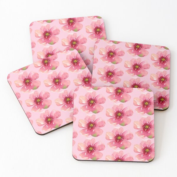 Item preview, Pink watercolor flower designed and sold by PetitMartin.