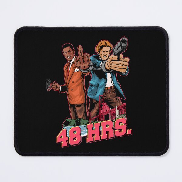 Item preview, Vintage Illustration 1982 48 Hrs San Francisco Action Comedy designed and sold by unfamouzzz.