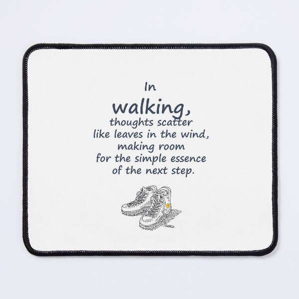 Item preview, In walking thoughts scatter like leaves in the wind designed and sold by cerpedani.