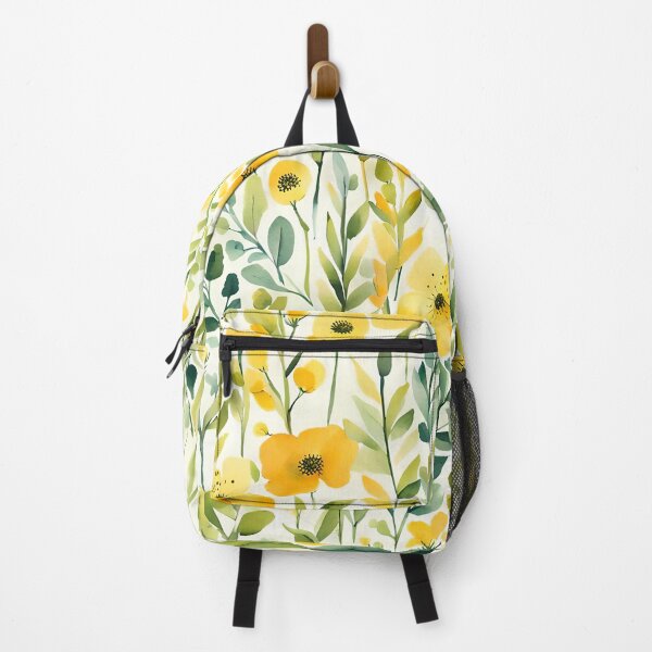 Item preview, Yellow floral print  designed and sold by Green-Goddess-.