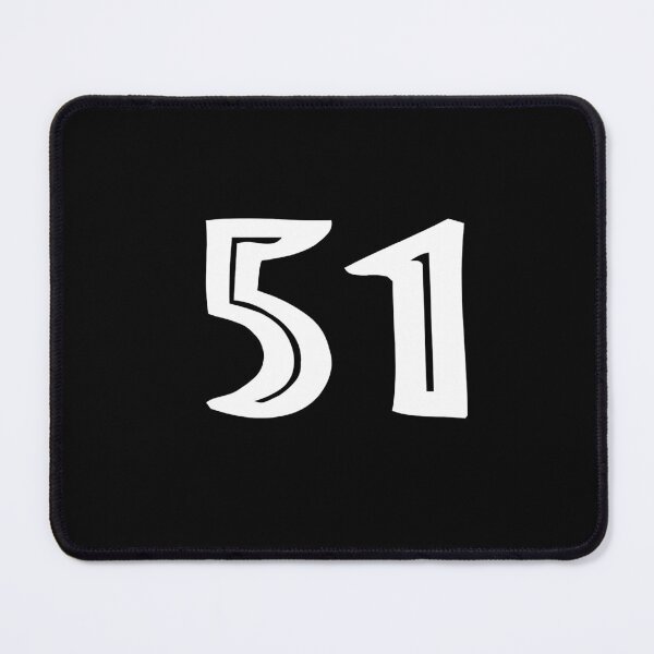 Item preview, 51, fifty-one, white, tribal, african designed and sold by Numbers-Art.