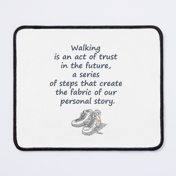 Item preview, Walking is an act of trust in the future designed and sold by cerpedani.