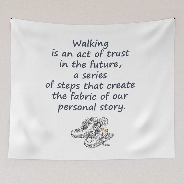 Item preview, Walking is an act of trust in the future designed and sold by cerpedani.