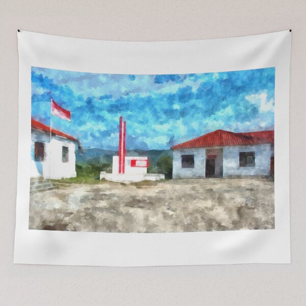 Item preview,  Glimpse of the town hall and the war memorial designed and sold by Giuseppe Cocco.