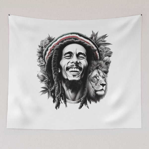 Item preview, BOB MARLEY ONE LOVE designed and sold by CHRIST5000.