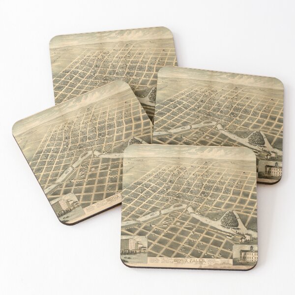 Item preview, Sioux Falls, South Dakota (1881) designed and sold by allhistory.