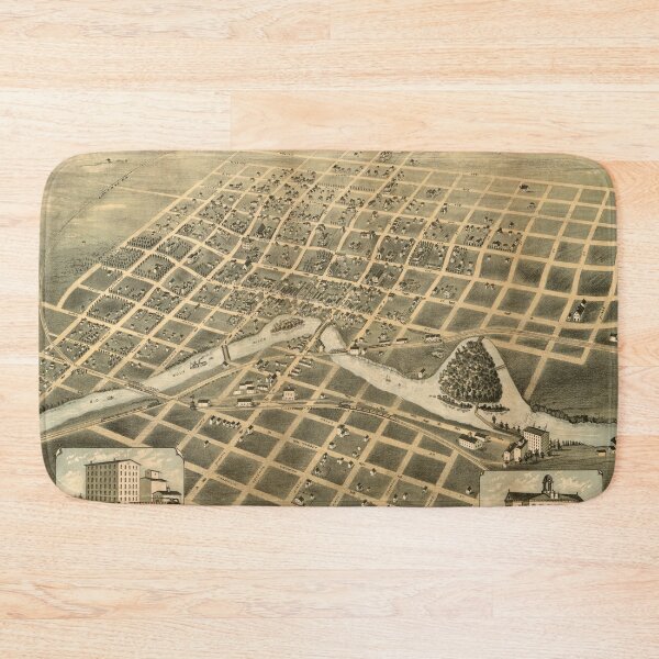 Item preview, Sioux Falls, South Dakota (1881) designed and sold by allhistory.