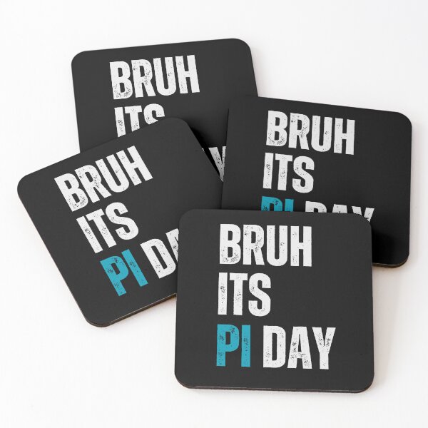 Item preview, Bruh Its Pi Day Funny Pi 3,14 Math Teacher And Nerd Student designed and sold by MotivaChic.