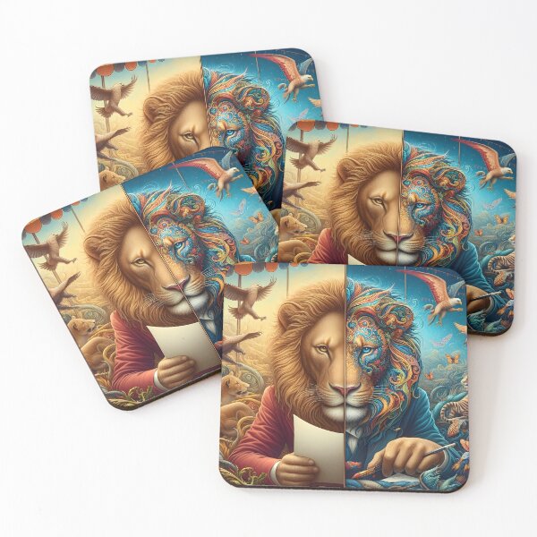 Item preview, A Lion's Yearning for the Wilderness designed and sold by ki-mer-a.