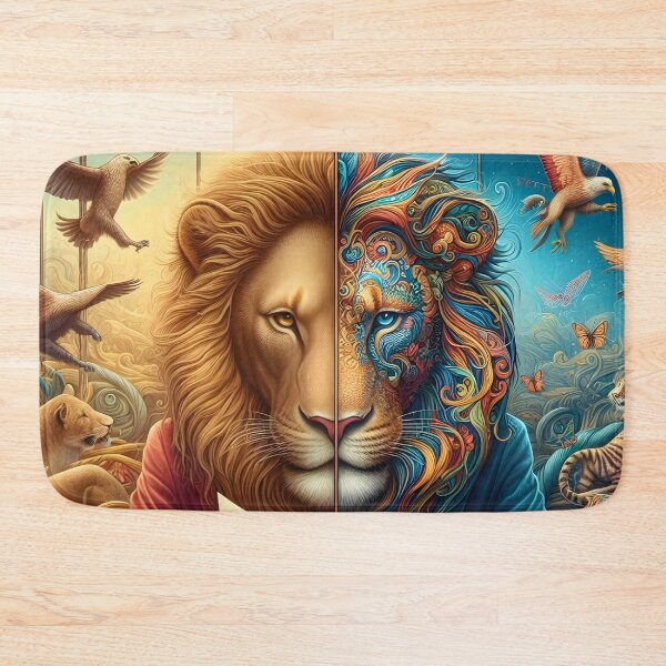 Item preview, A Lion's Yearning for the Wilderness designed and sold by ki-mer-a.