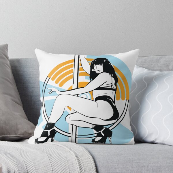 Item preview, A Abstract Aesthetic Pole Dancer Sticker designed and sold by Soratern.