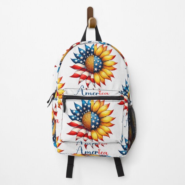 Item preview, Sunflower USA Flag America designed and sold by Margival.