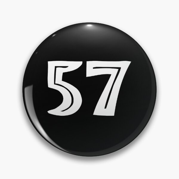 Item preview, 57, fifty-seven, white, tribal, african designed and sold by Numbers-Art.