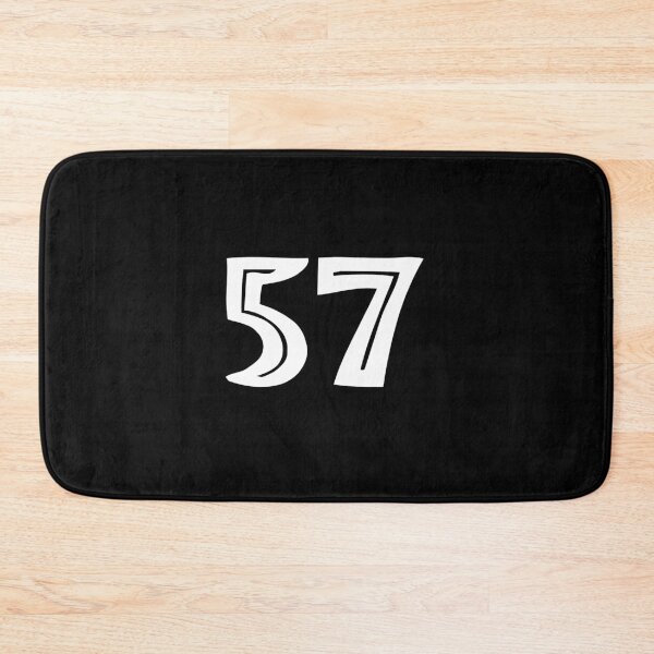 Item preview, 57, fifty-seven, white, tribal, african designed and sold by Numbers-Art.