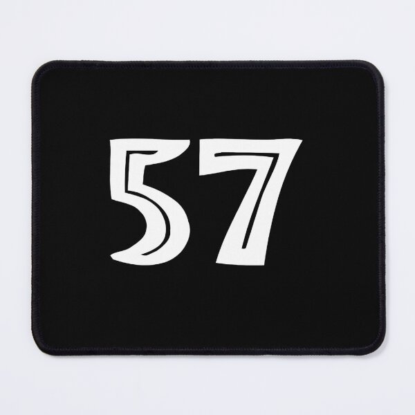Item preview, 57, fifty-seven, white, tribal, african designed and sold by Numbers-Art.