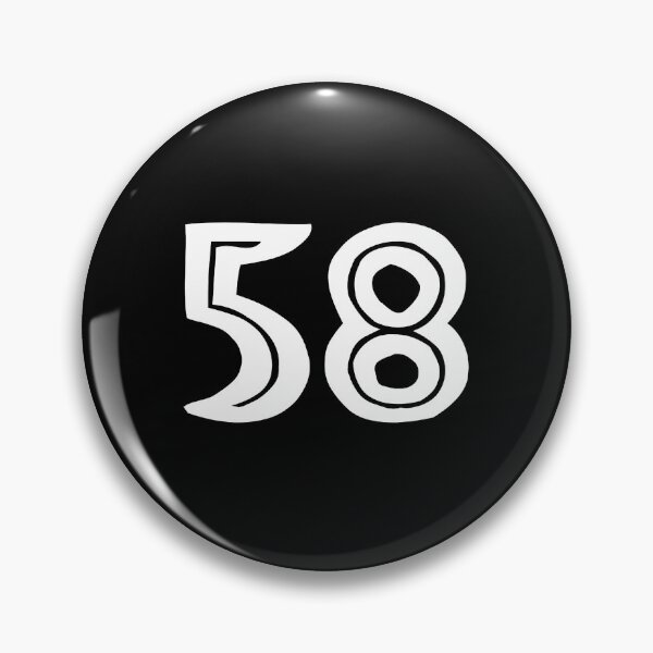 Item preview, 58, fifty-eight, white, tribal, african designed and sold by Numbers-Art.